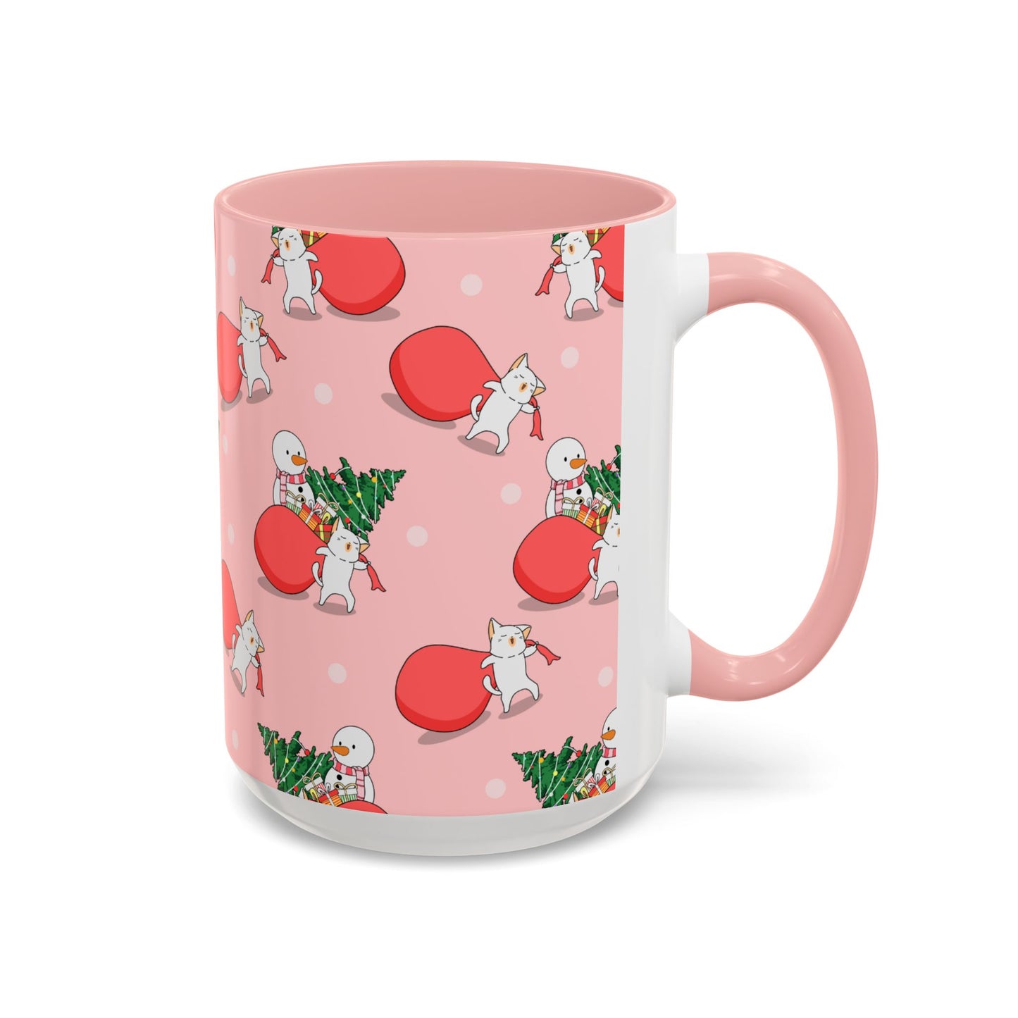 Christmas Accent Coffee Mug (11, 15oz)
