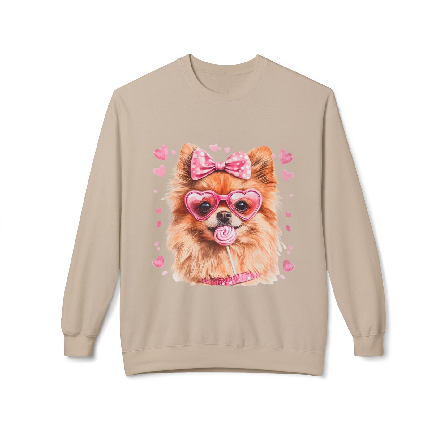 Valentines Unisex Midweight Softstyle Fleece Crewneck Sweatshirt