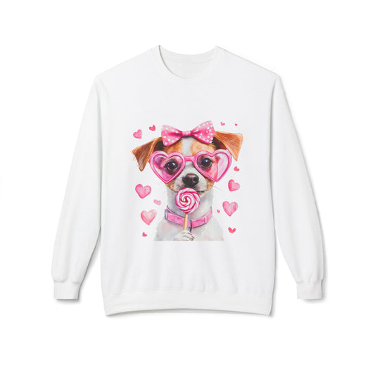 Valentines Unisex Midweight Softstyle Fleece Crewneck Sweatshirt