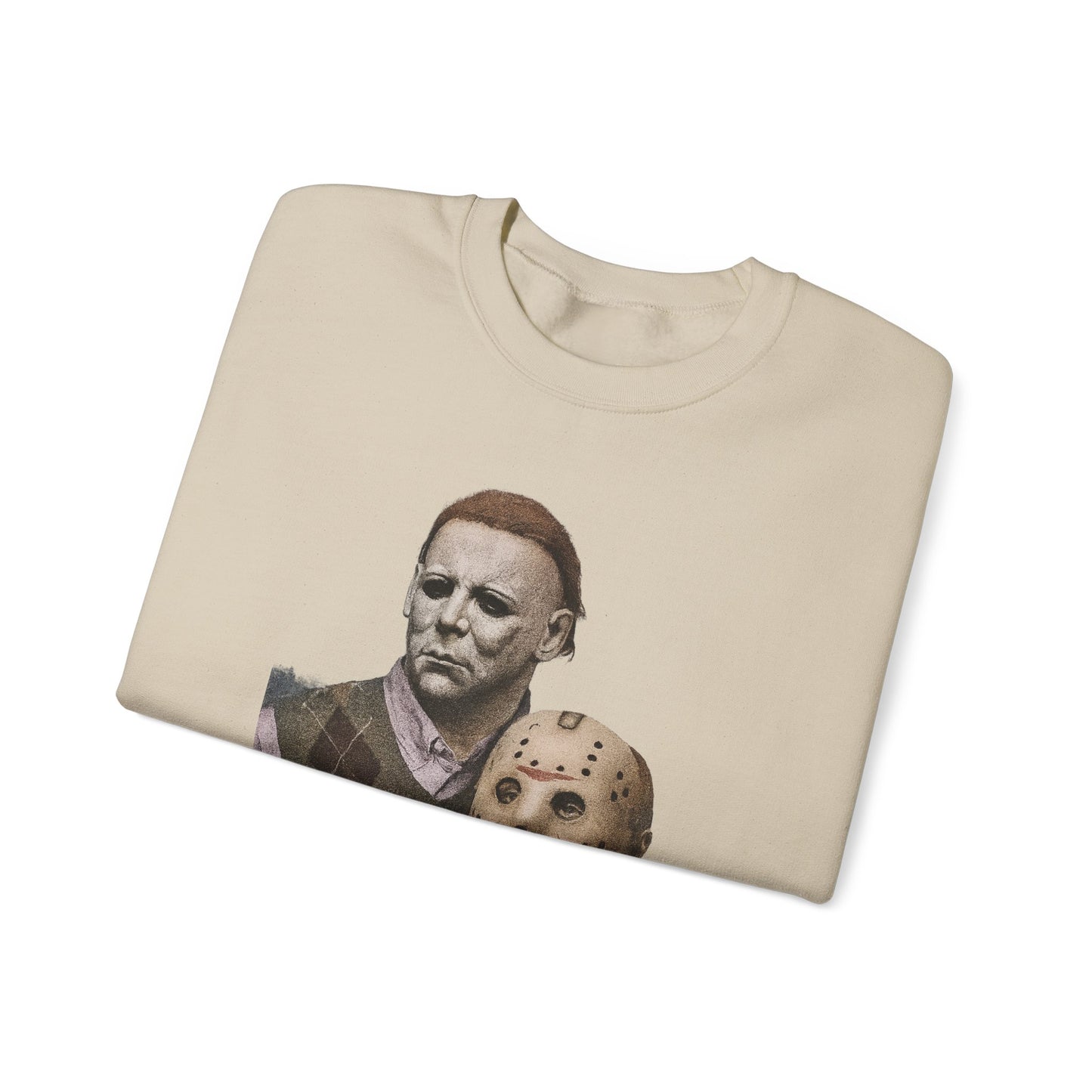 Horror Movie Sweatshirt: Scary Crewneck for Halloween, Cosplay, Horror Fans, Unisex Gift, Cozy Pullover