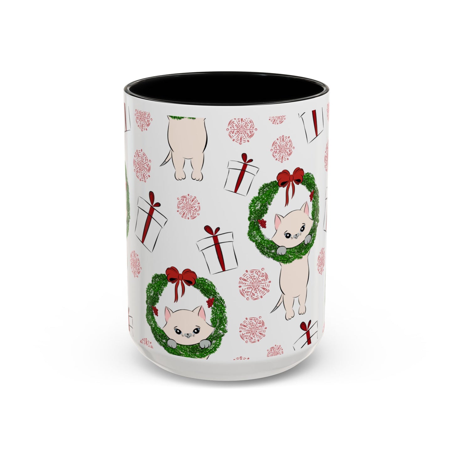 Christmas Accent Coffee Mug (11, 15oz)