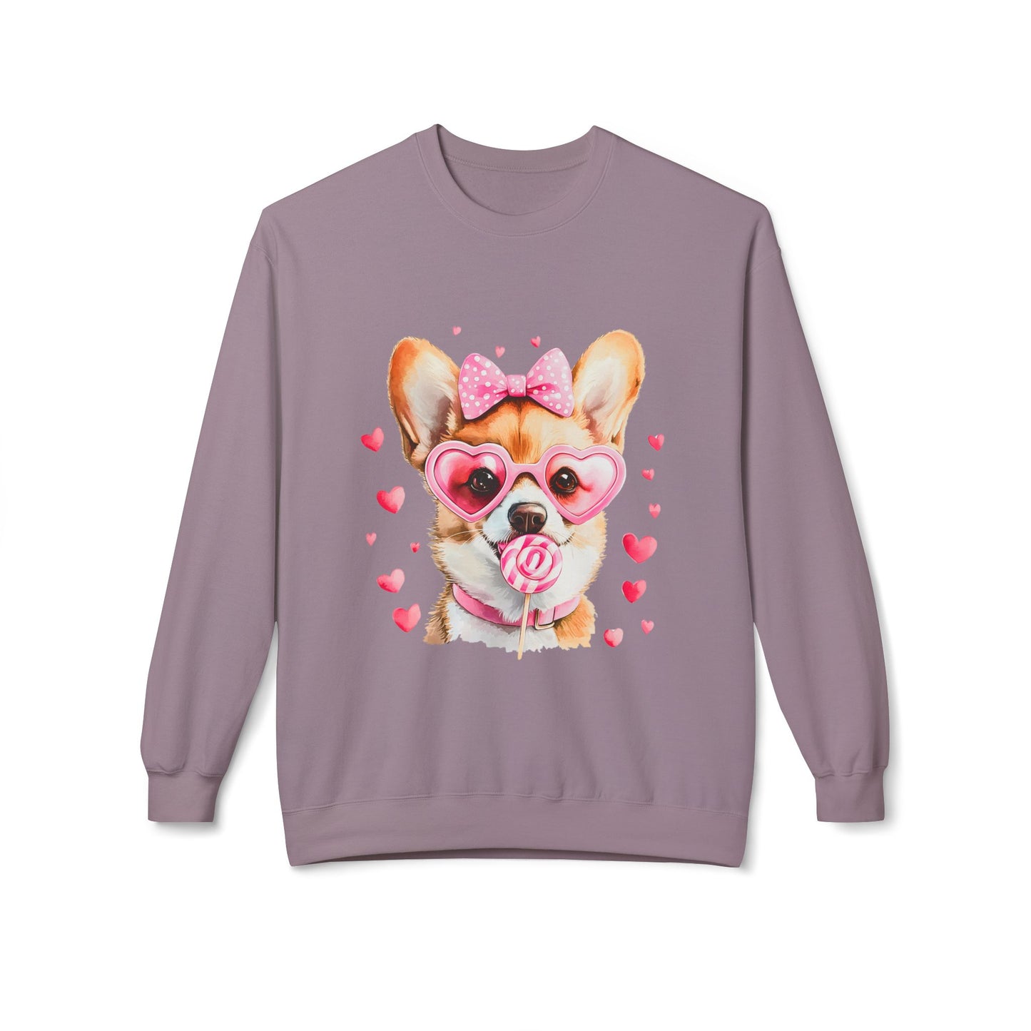 Valentines Unisex Midweight Softstyle Fleece Crewneck Sweatshirt