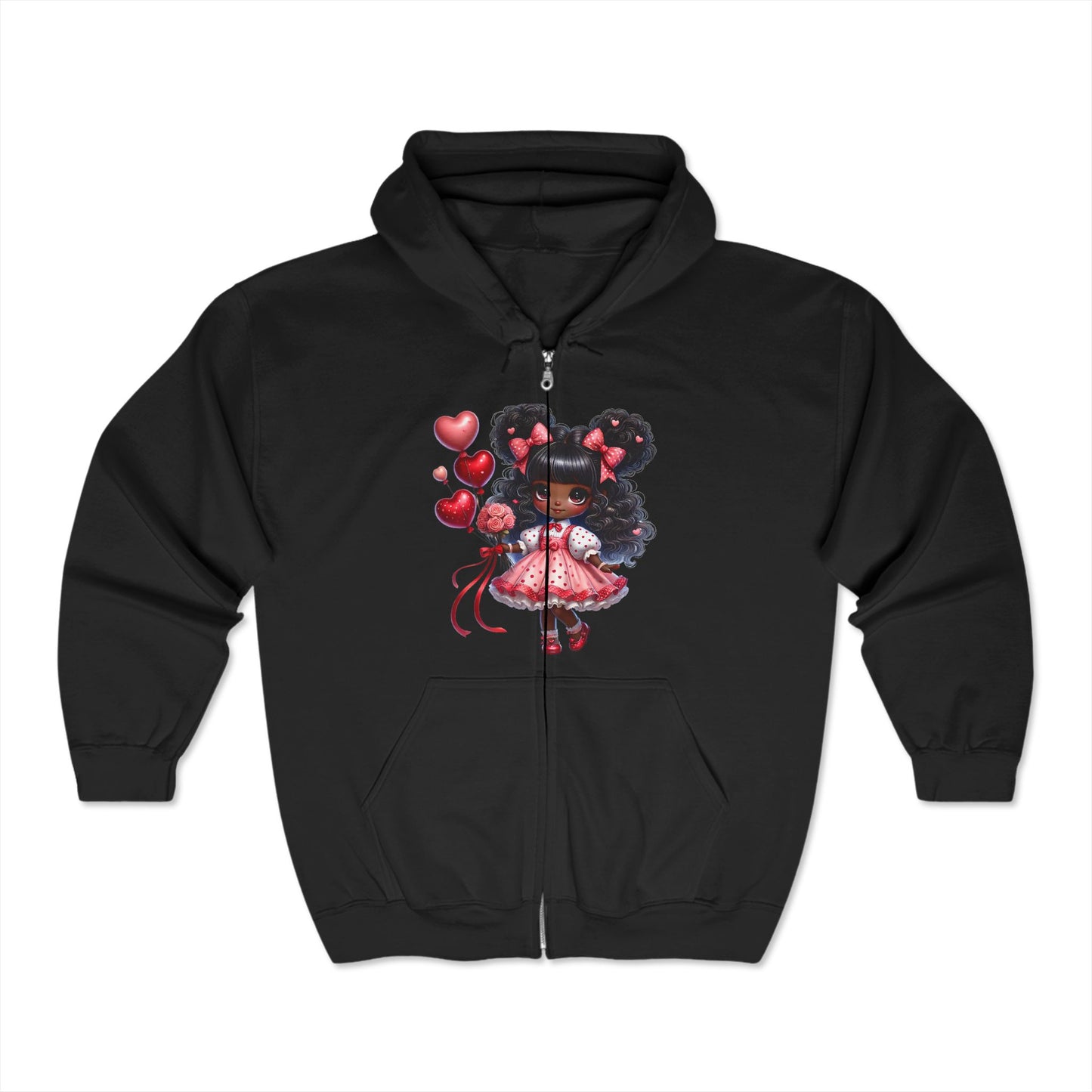 Valentines Unisex Heavy Blend™ Full Zip Hooded Sweatshirt