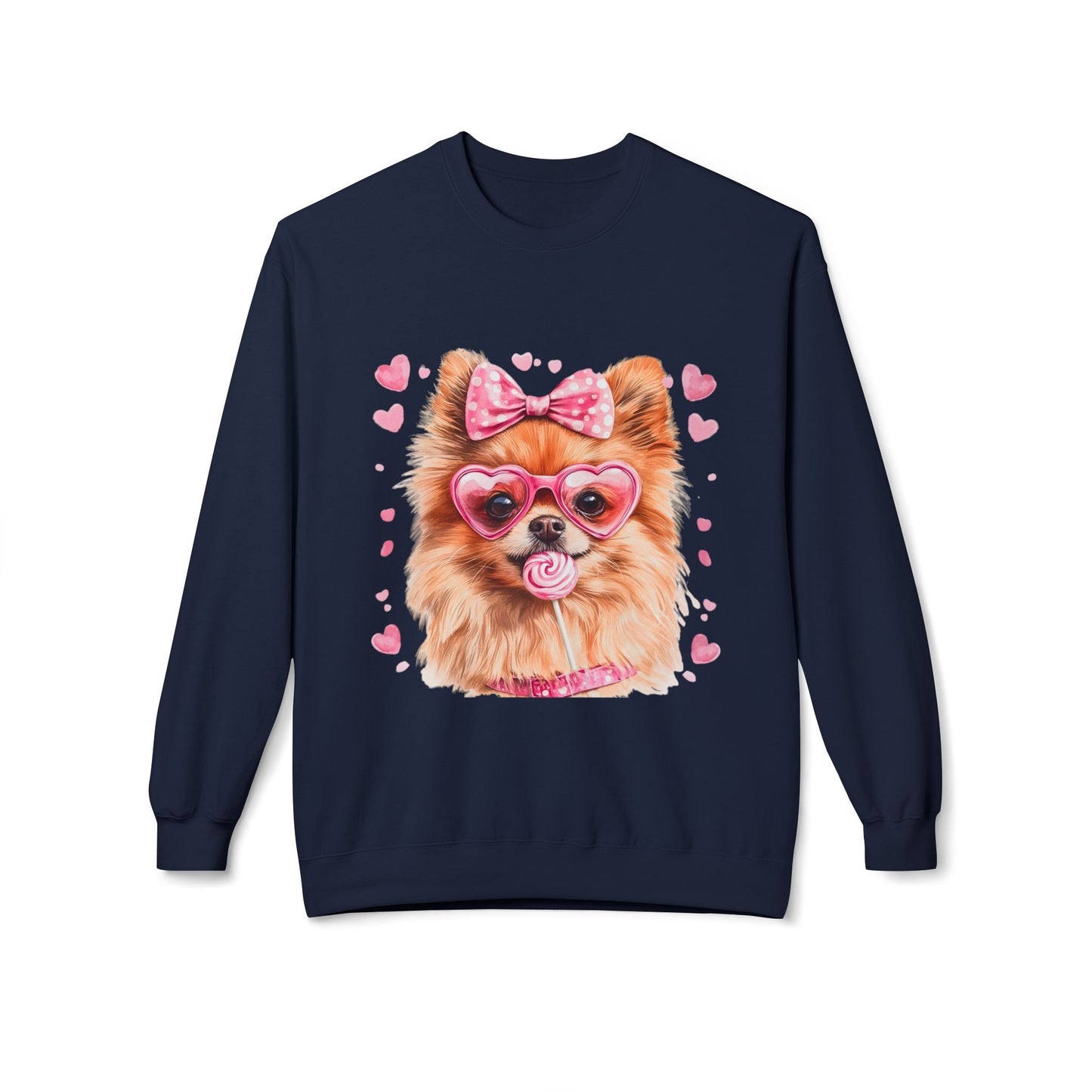 Valentines Unisex Midweight Softstyle Fleece Crewneck Sweatshirt