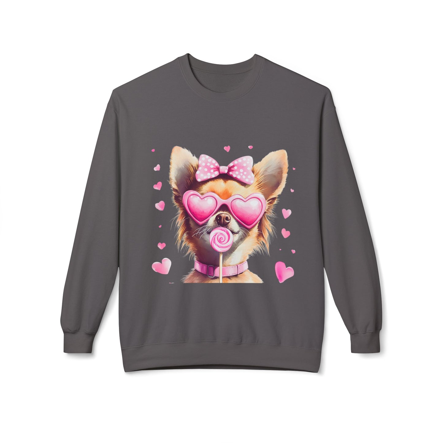 Valentines Unisex Midweight Softstyle Fleece Crewneck Sweatshirt