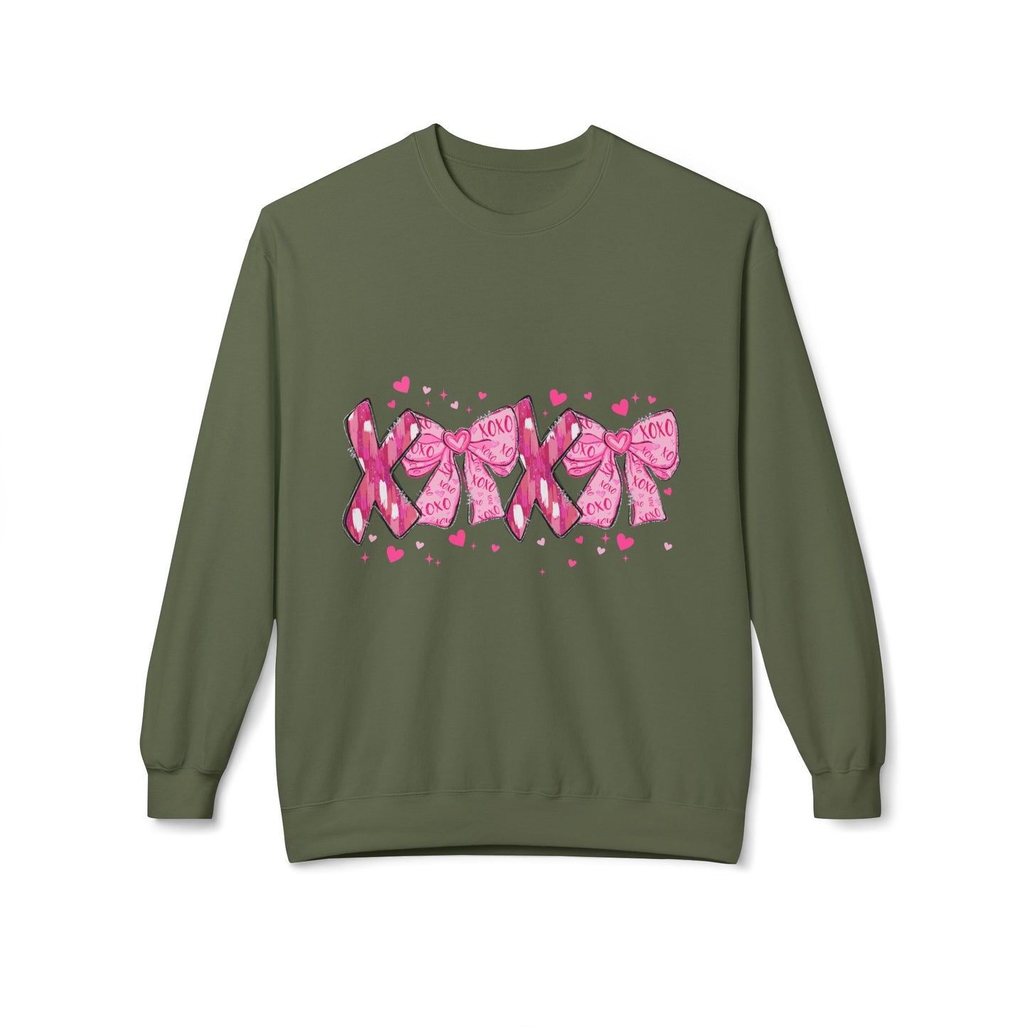 Valentines Unisex Midweight Softstyle Fleece Crewneck Sweatshirt