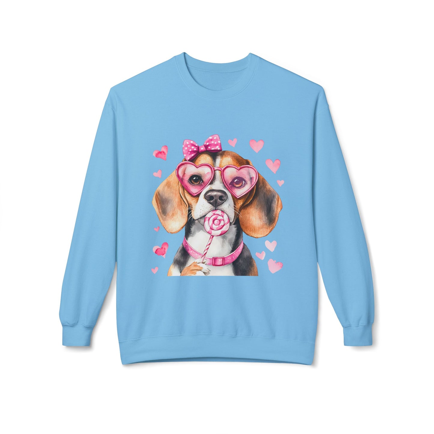 Valentines Unisex Midweight Softstyle Fleece Crewneck Sweatshirt