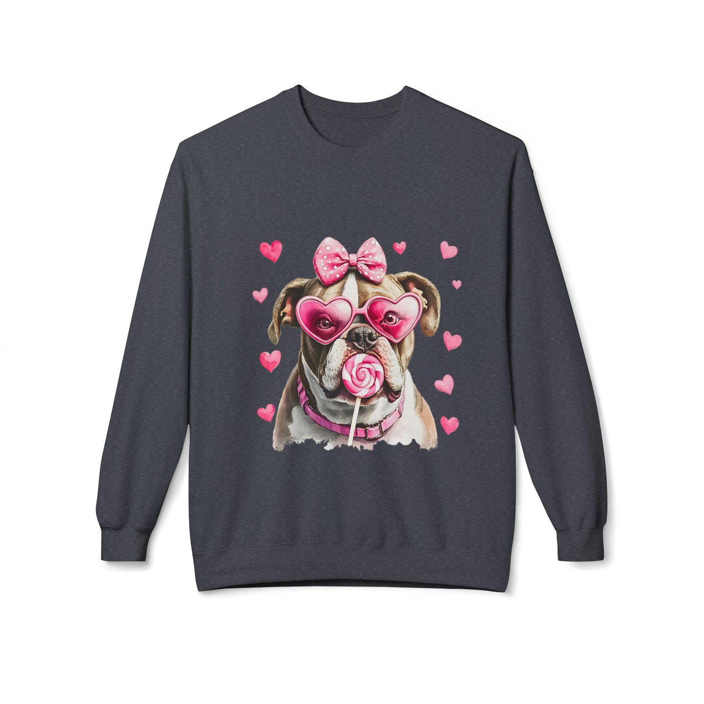 Valentines Unisex Midweight Softstyle Fleece Crewneck Sweatshirt