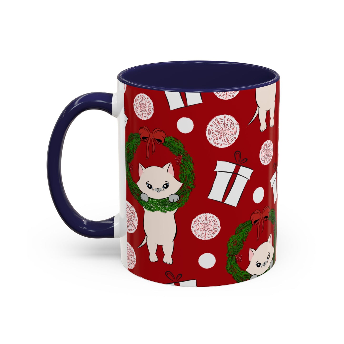 Christmas Accent Coffee Mug (11, 15oz)
