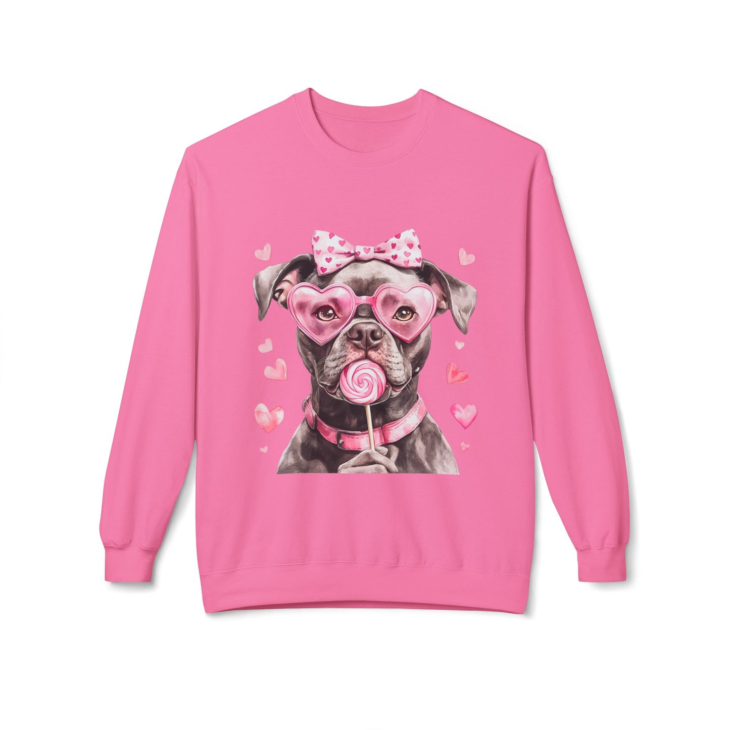 Valentines Unisex Midweight Softstyle Fleece Crewneck Sweatshirt