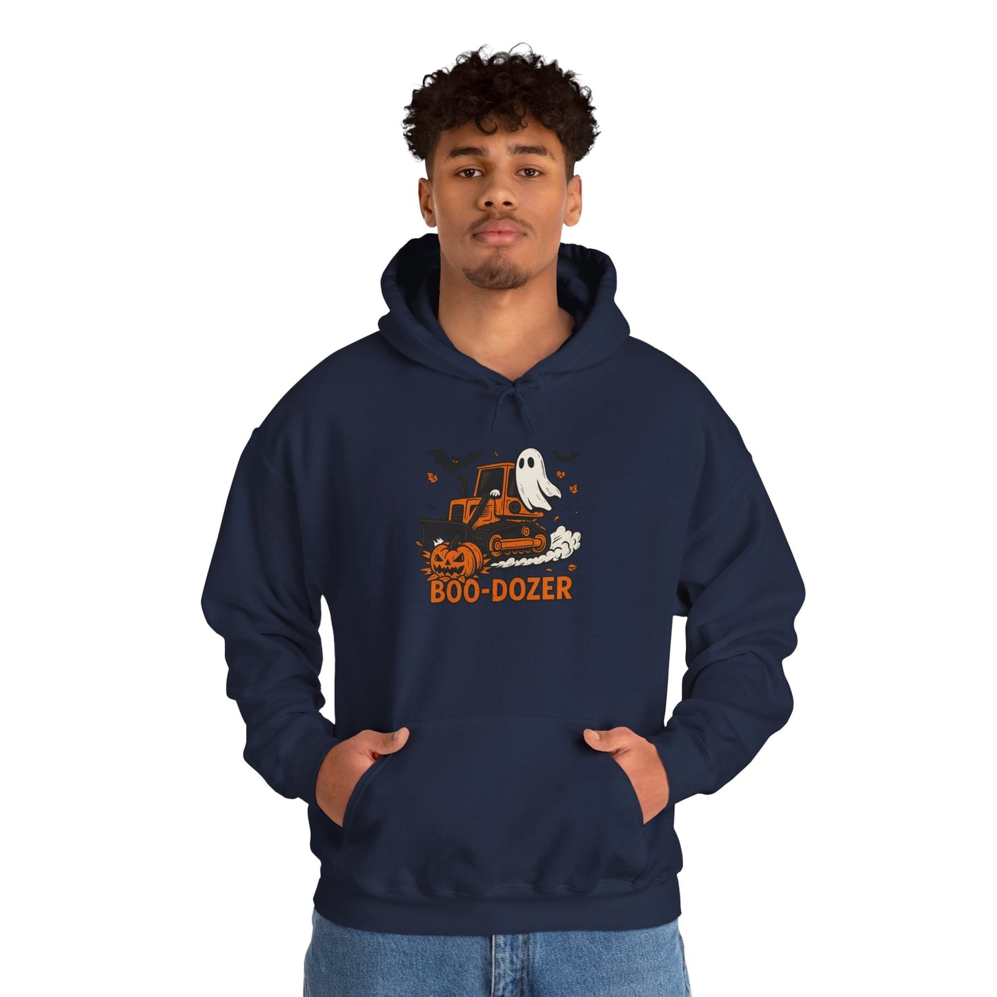 Halloween Ghostly Train Hoodie, Cozy Fall Hoodie, Unisex Hoodie, Spooky Holiday Gift, Comfortable Everyday Wear