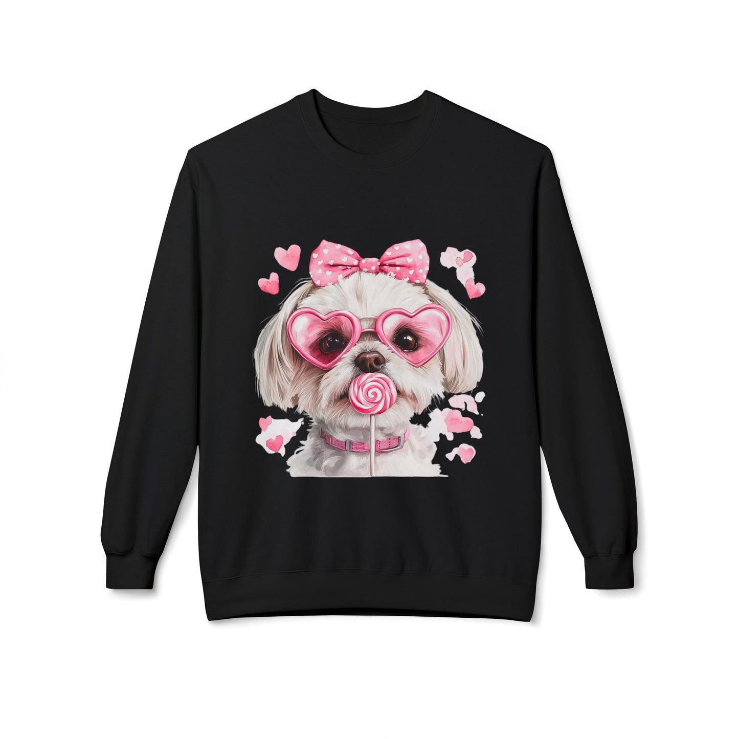 Valentines Unisex Midweight Softstyle Fleece Crewneck Sweatshirt
