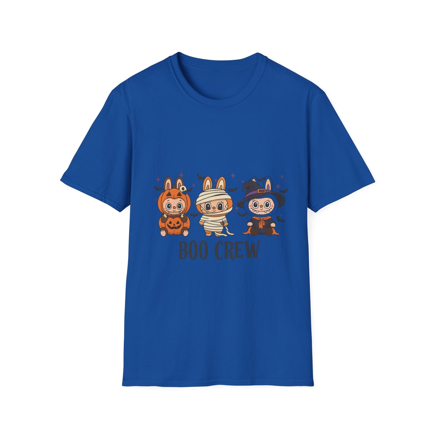 Boo Crew Halloween T-Shirt, Unisex Softstyle Tee, Cute Halloween Shirt, Fall Festival Apparel, Spooky Season Gift, Trick or Treat Top