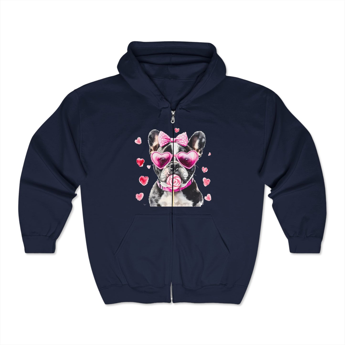 Valentines Unisex Heavy Blend™ Full Zip Hooded Sweatshirt
