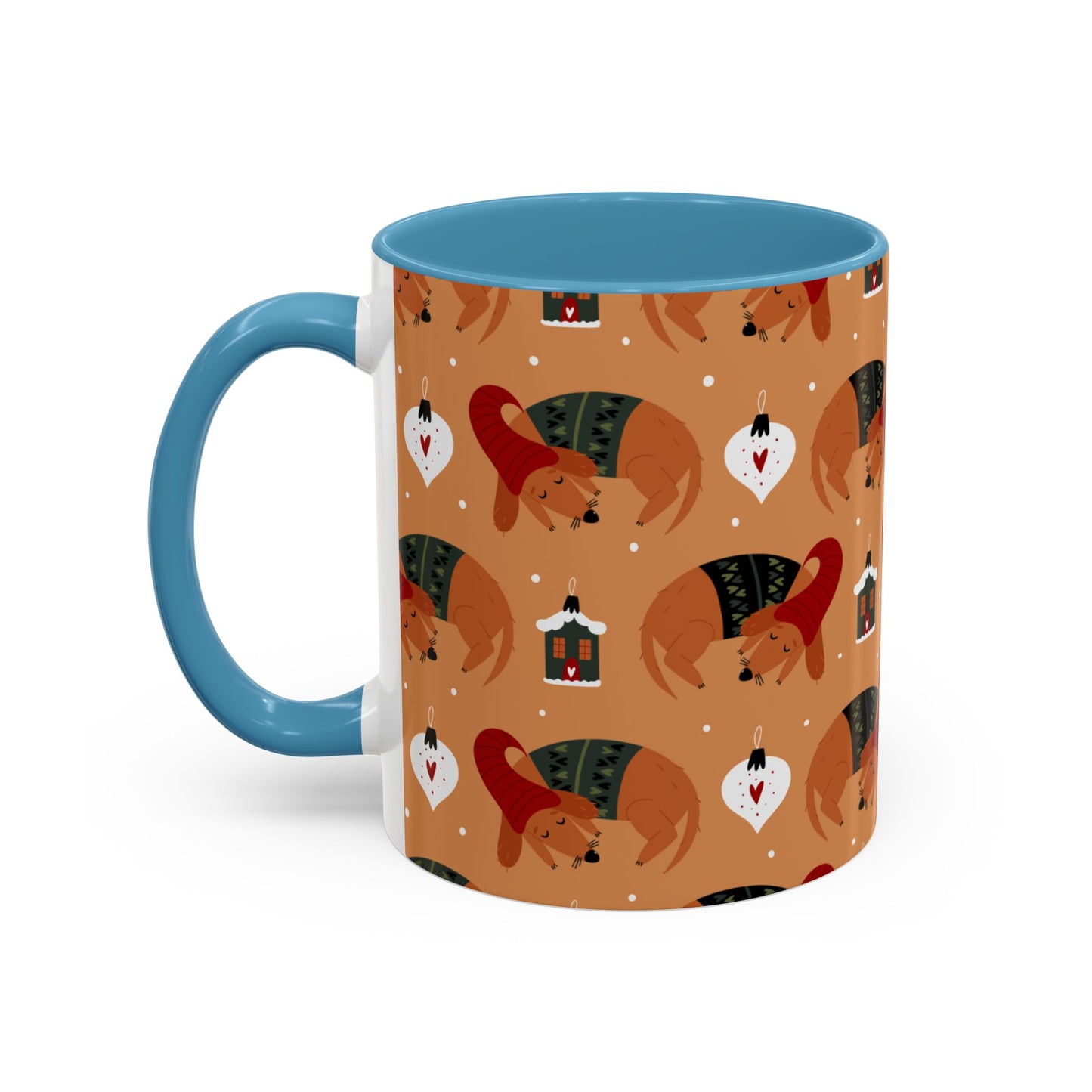 Christmas Accent Coffee Mug (11, 15oz)