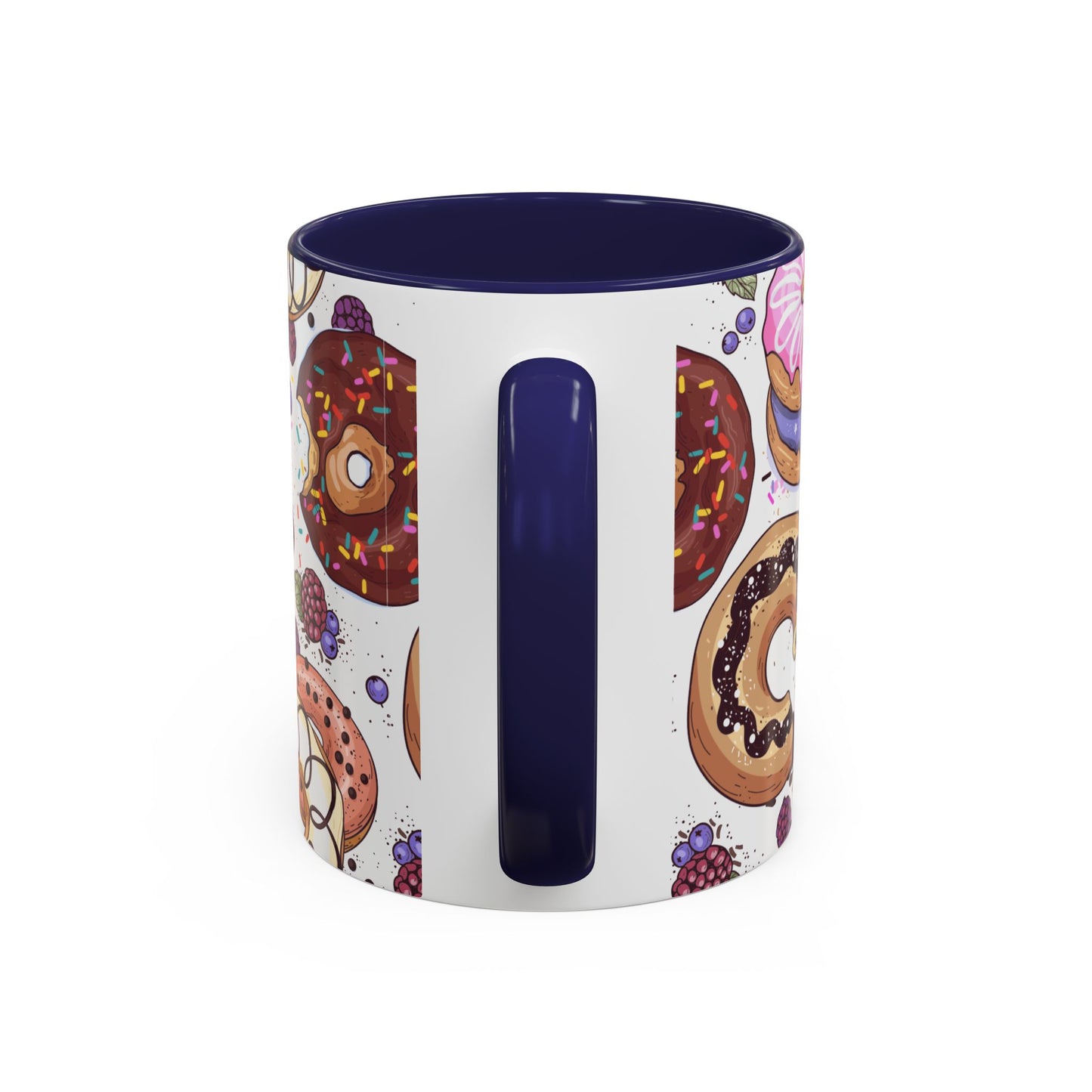 Doughnut Accent Coffee Mug (11, 15oz)