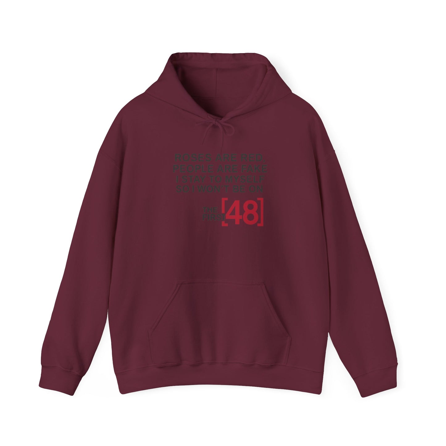 Roses Are Red Hoodie, Unisex Hoodie, Funny Gift, Casual Wear, Perfect for Birthdays and Everyday Wear