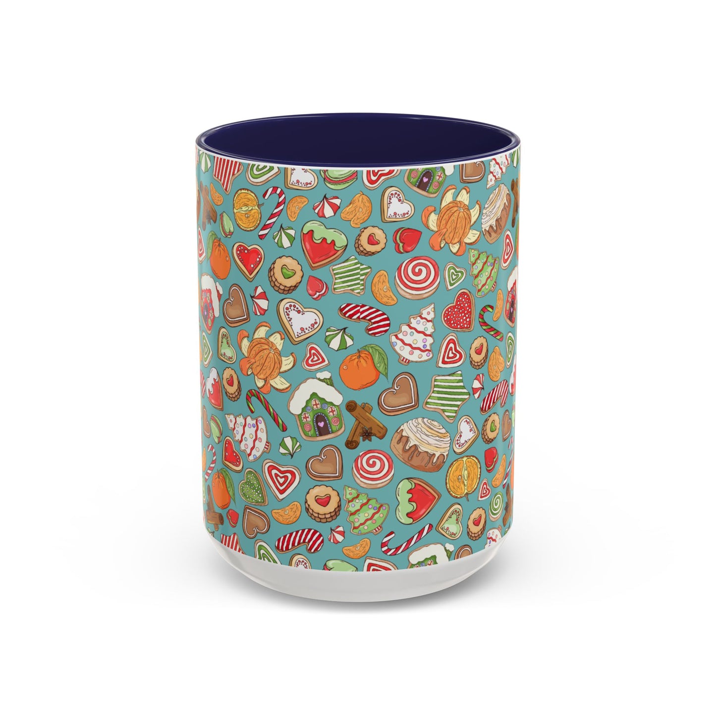 Christmas Accent Coffee Mug (11, 15oz)