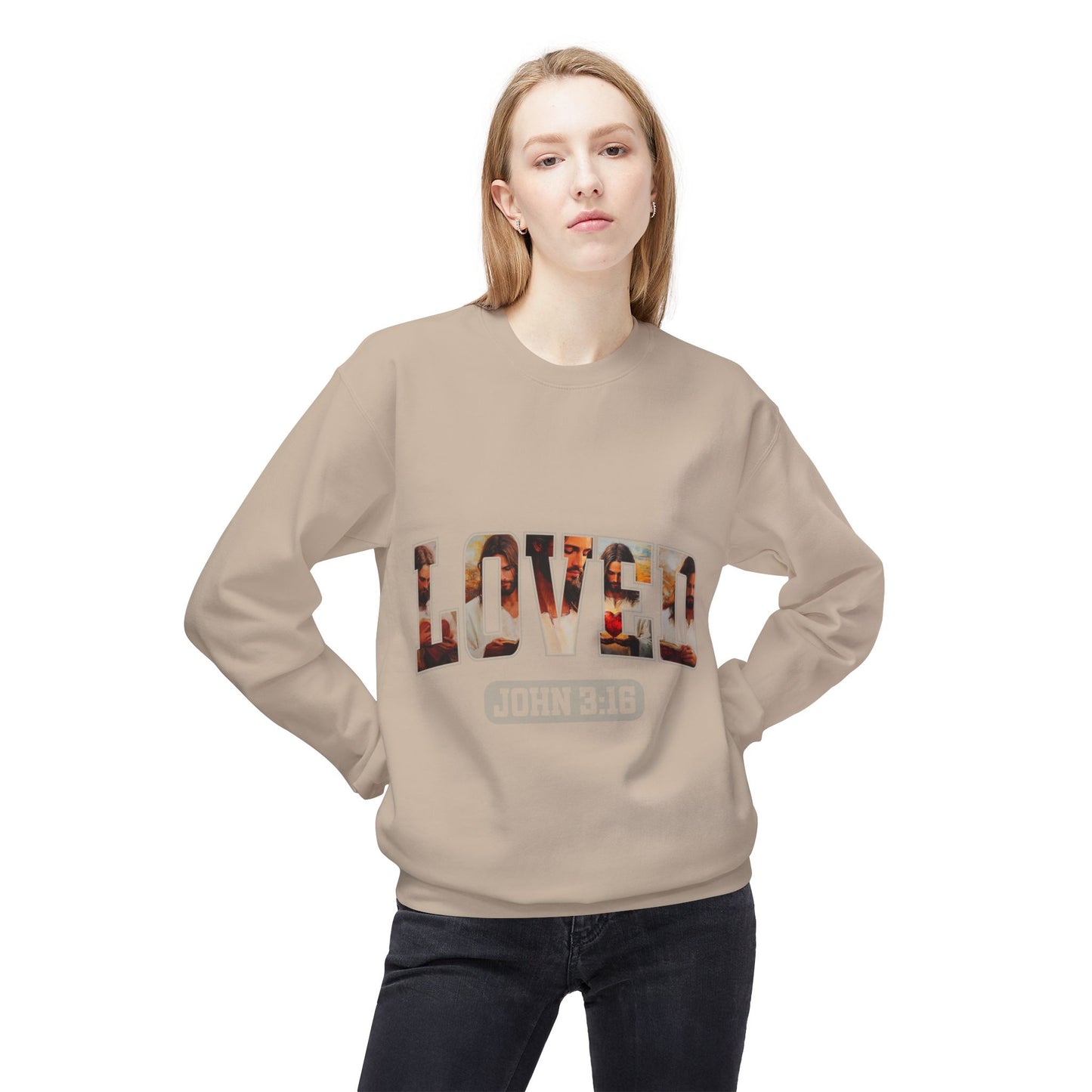 Valentines Unisex Midweight Softstyle Fleece Crewneck Sweatshirt