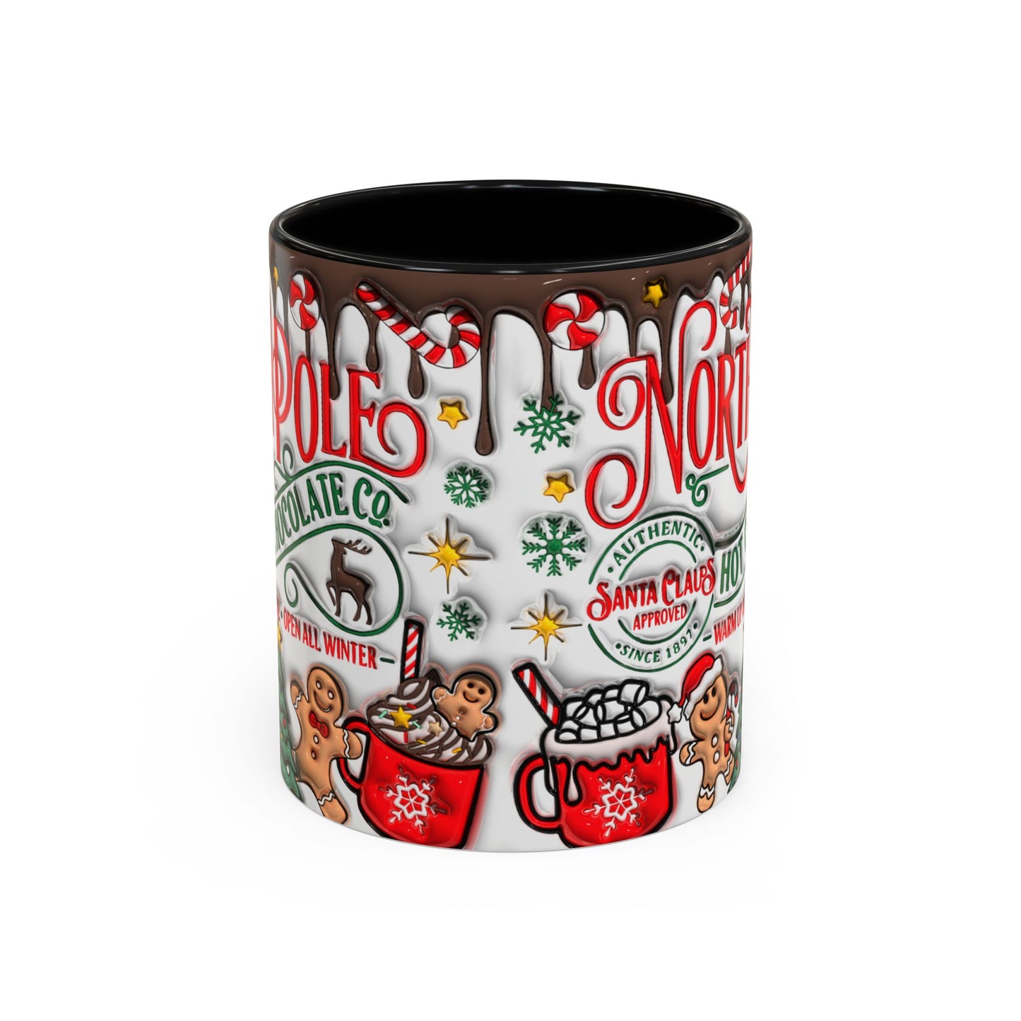 Christmas Accent Coffee Mug (11, 15oz)