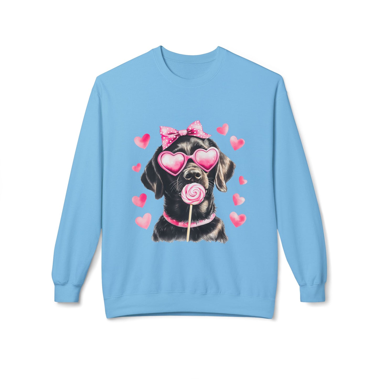 Valentines Unisex Midweight Softstyle Fleece Crewneck Sweatshirt