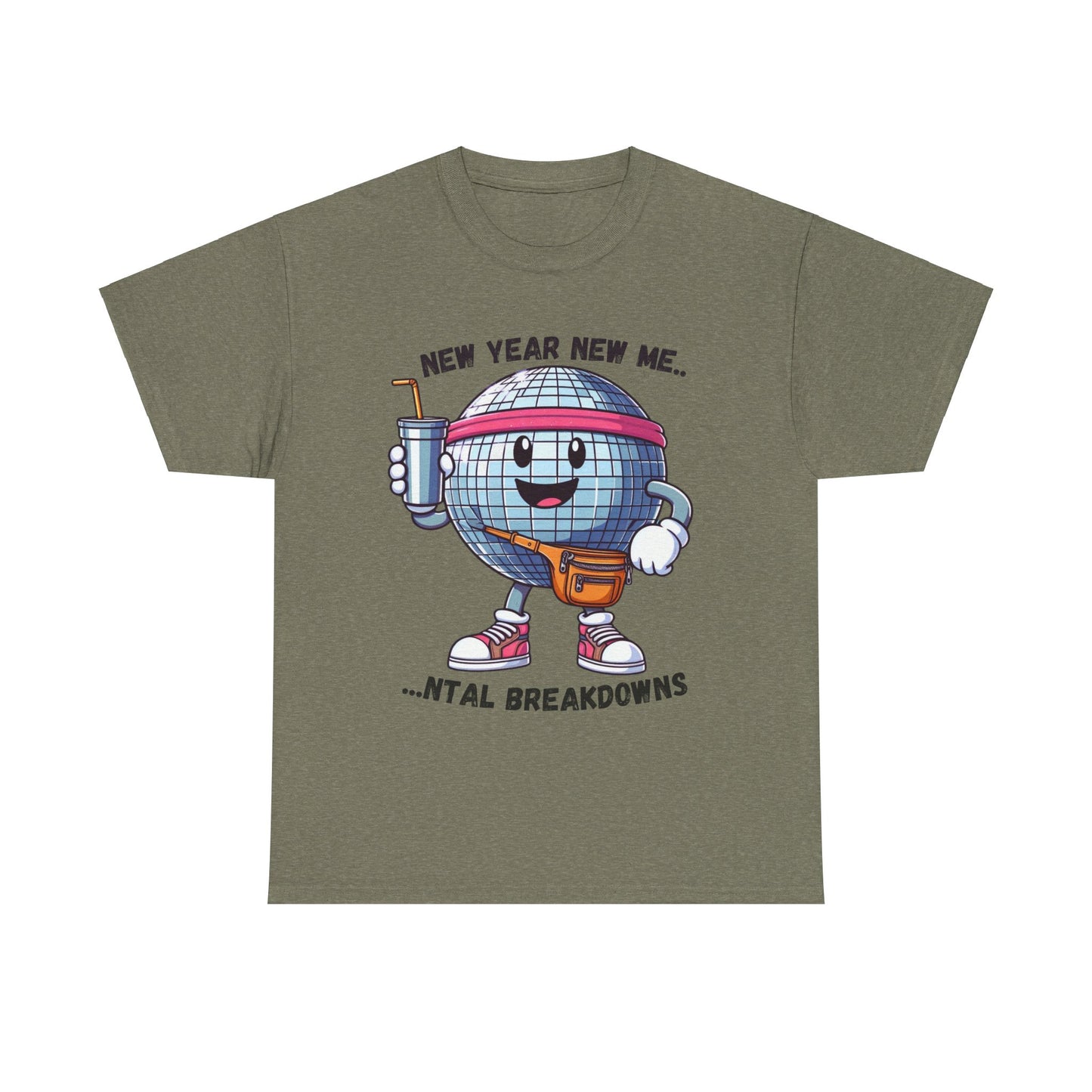 New Year Unisex Heavy Cotton Tee