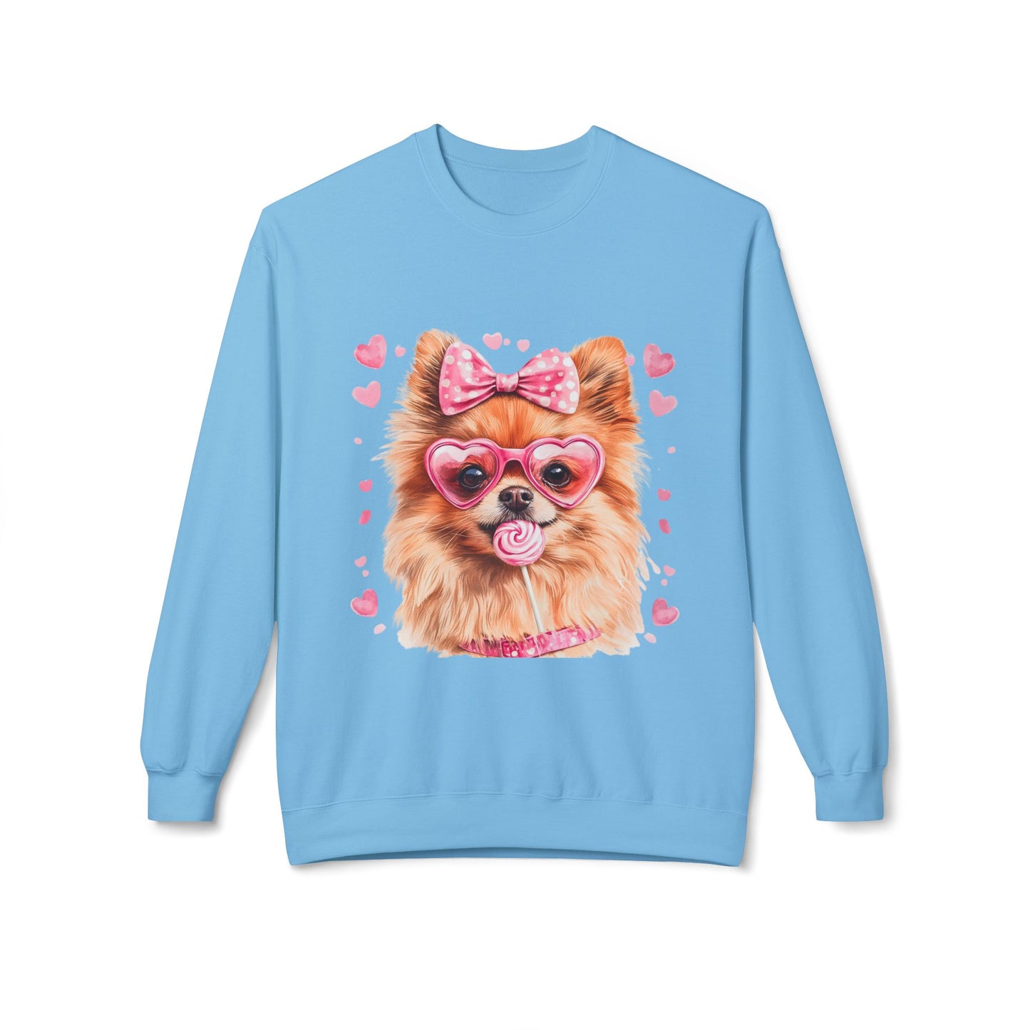 Valentines Unisex Midweight Softstyle Fleece Crewneck Sweatshirt
