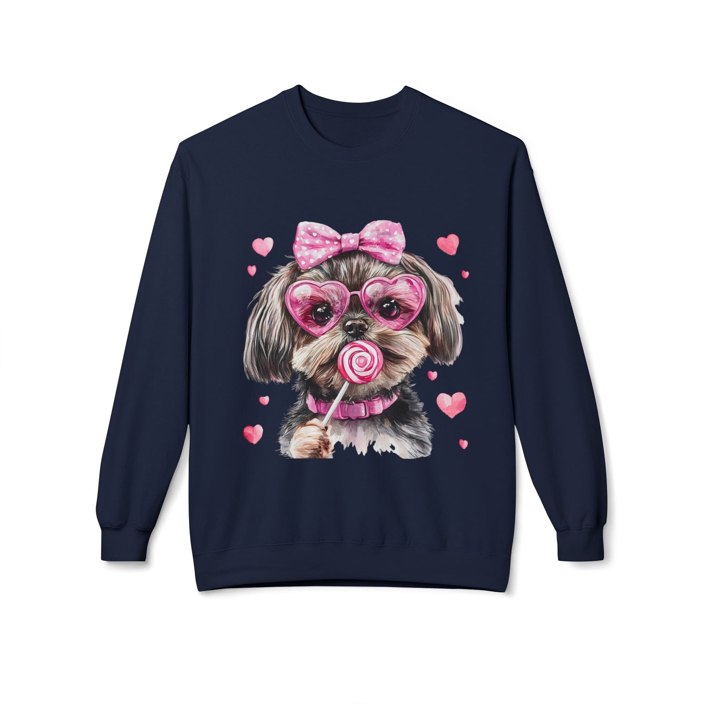 Valentines Unisex Midweight Softstyle Fleece Crewneck Sweatshirt