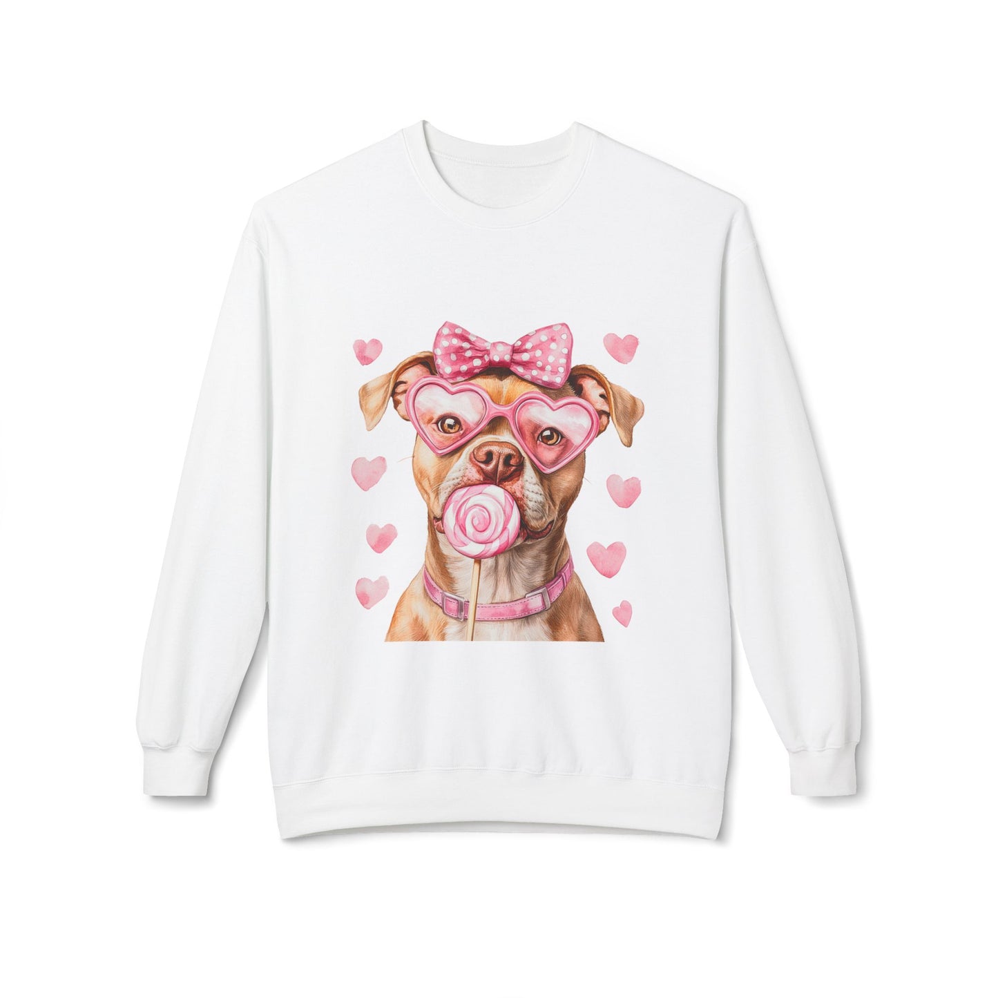 Valentines Unisex Midweight Softstyle Fleece Crewneck Sweatshirt