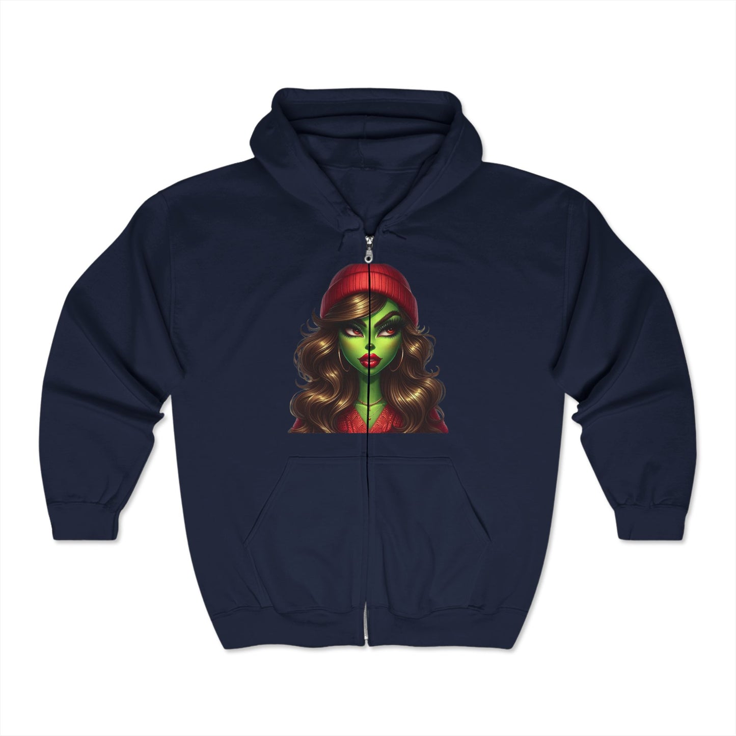 Christmas Unisex Heavy Blend™ Full Zip Hooded Sweatshirt