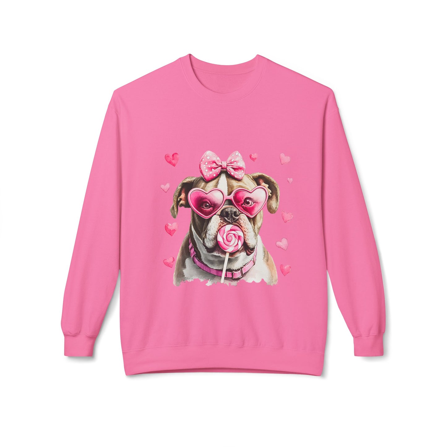 Valentines Unisex Midweight Softstyle Fleece Crewneck Sweatshirt