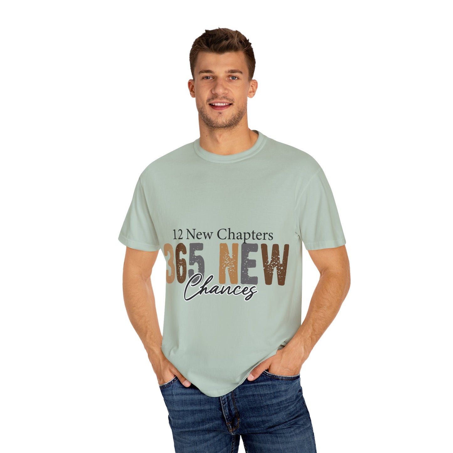 New Year Unisex Garment-Dyed T-shirt
