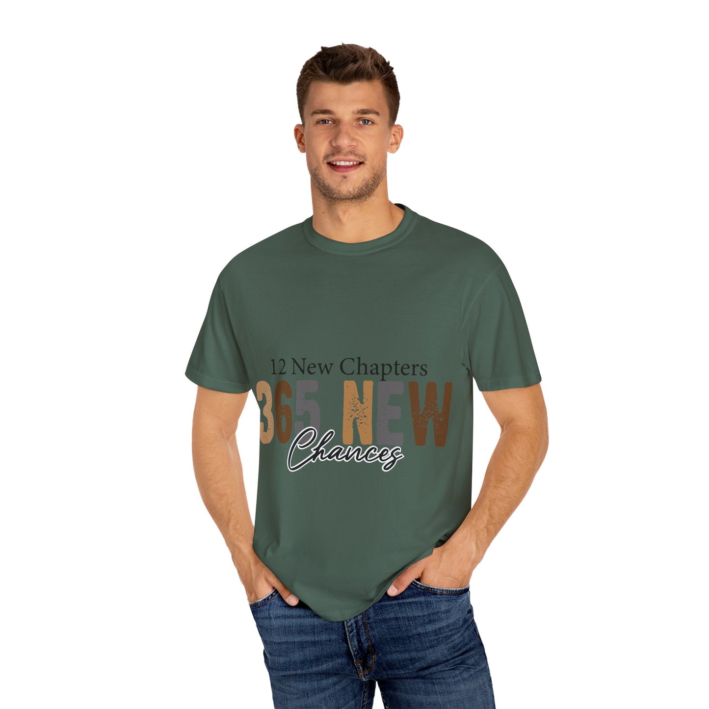New Year Unisex Garment-Dyed T-shirt