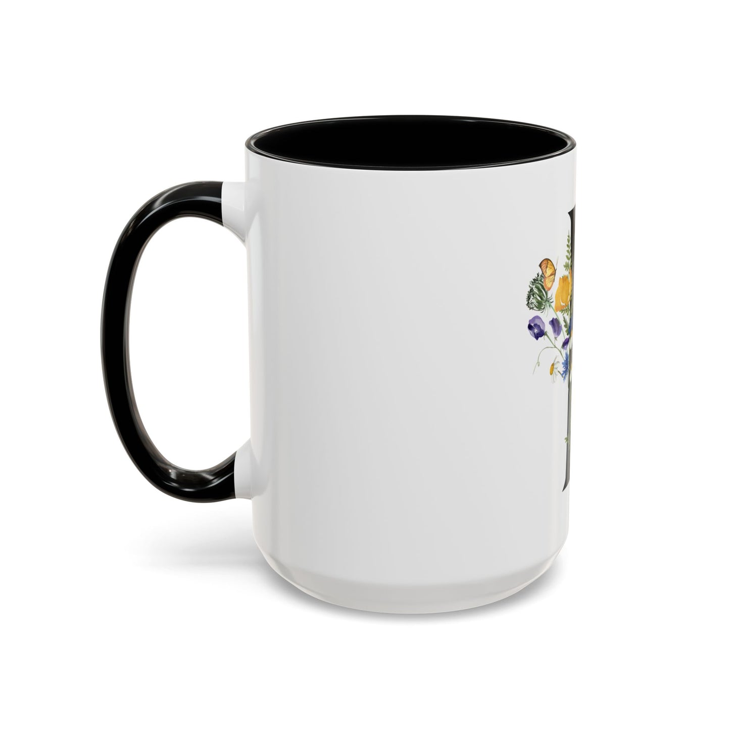 Alphabet Letter Accent Coffee Mug