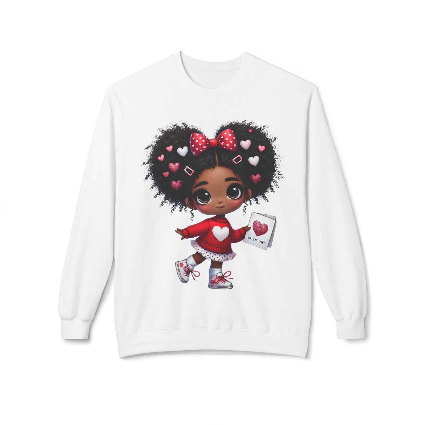 Valentines Unisex Midweight Softstyle Fleece Crewneck Sweatshirt