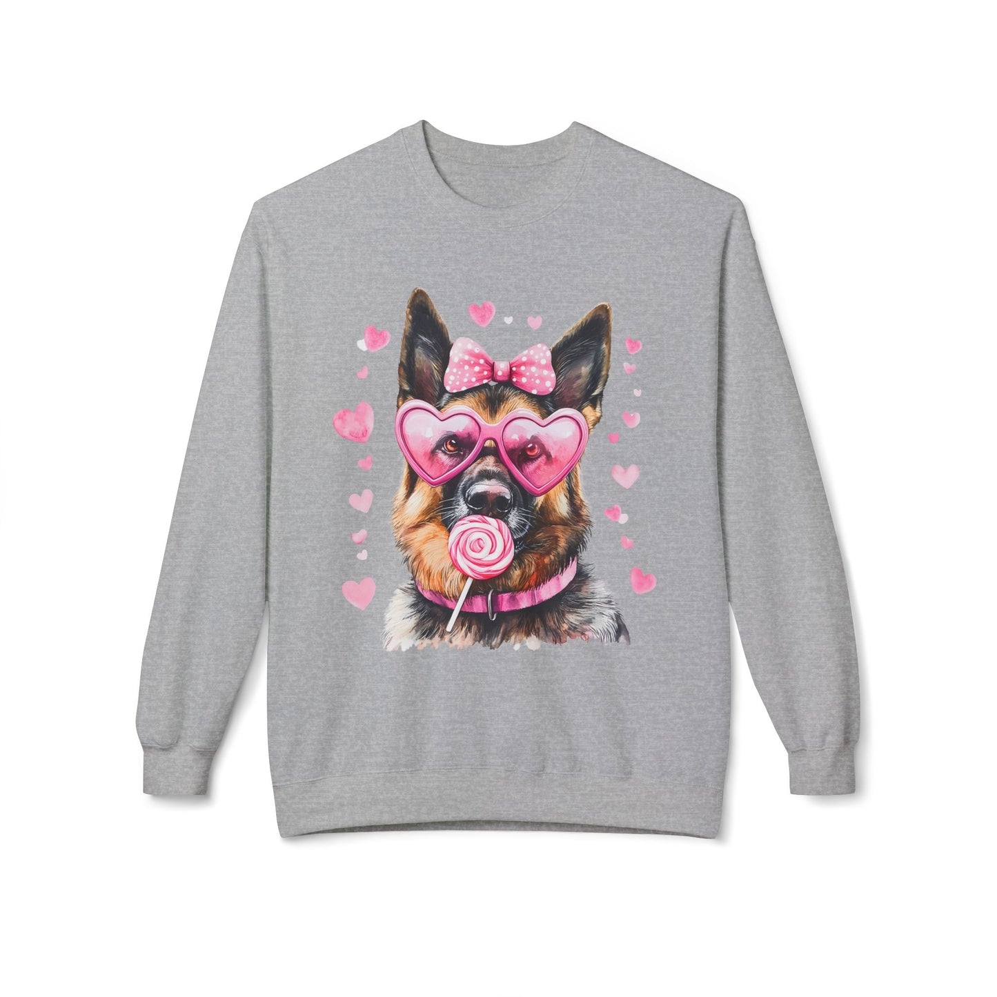 Valentines Unisex Midweight Softstyle Fleece Crewneck Sweatshirt