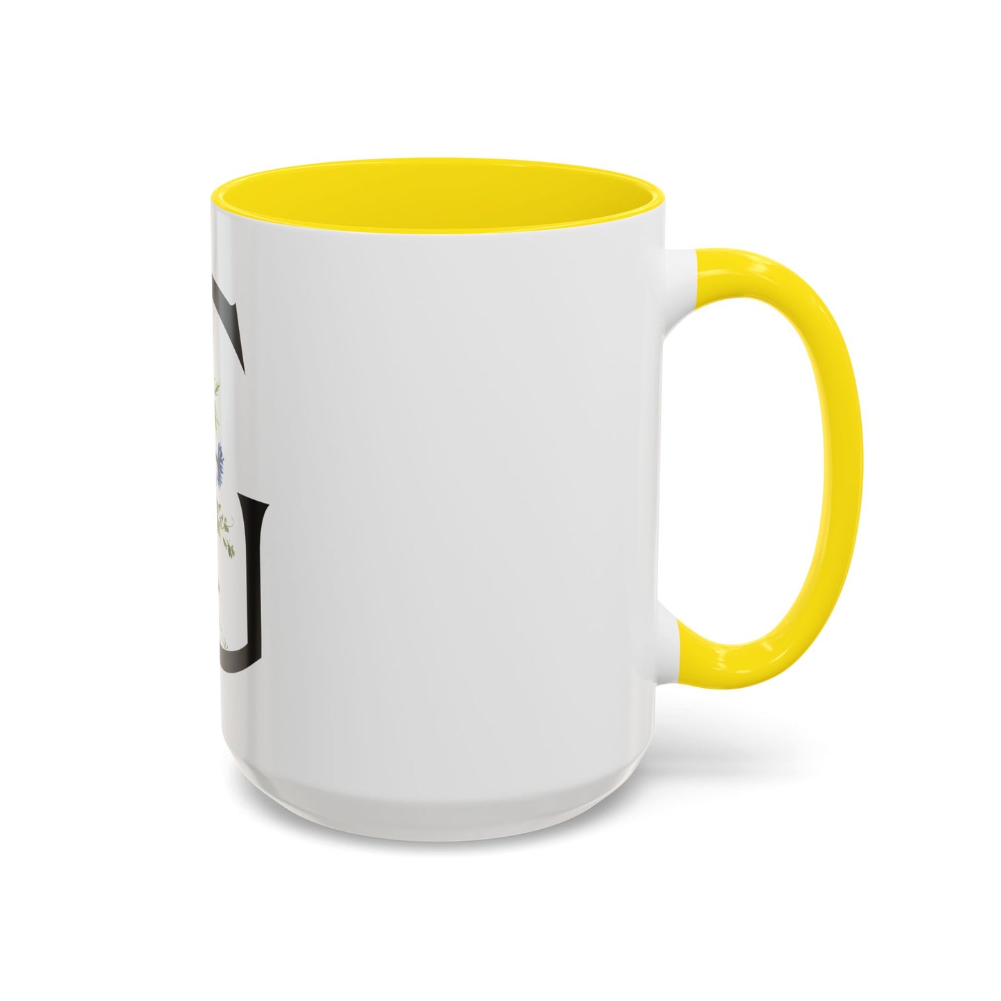 Alphabet Letter Accent Coffee Mug
