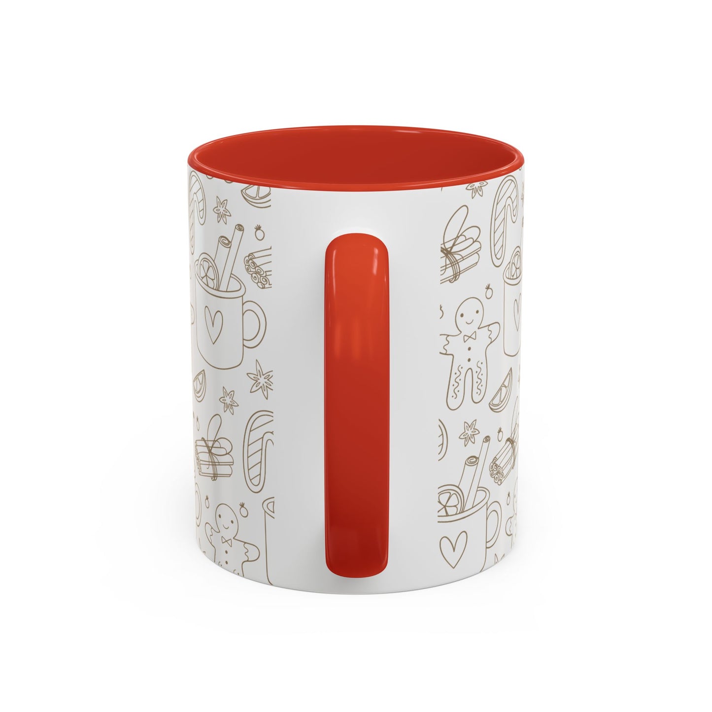 Christmas Accent Coffee Mug (11, 15oz)