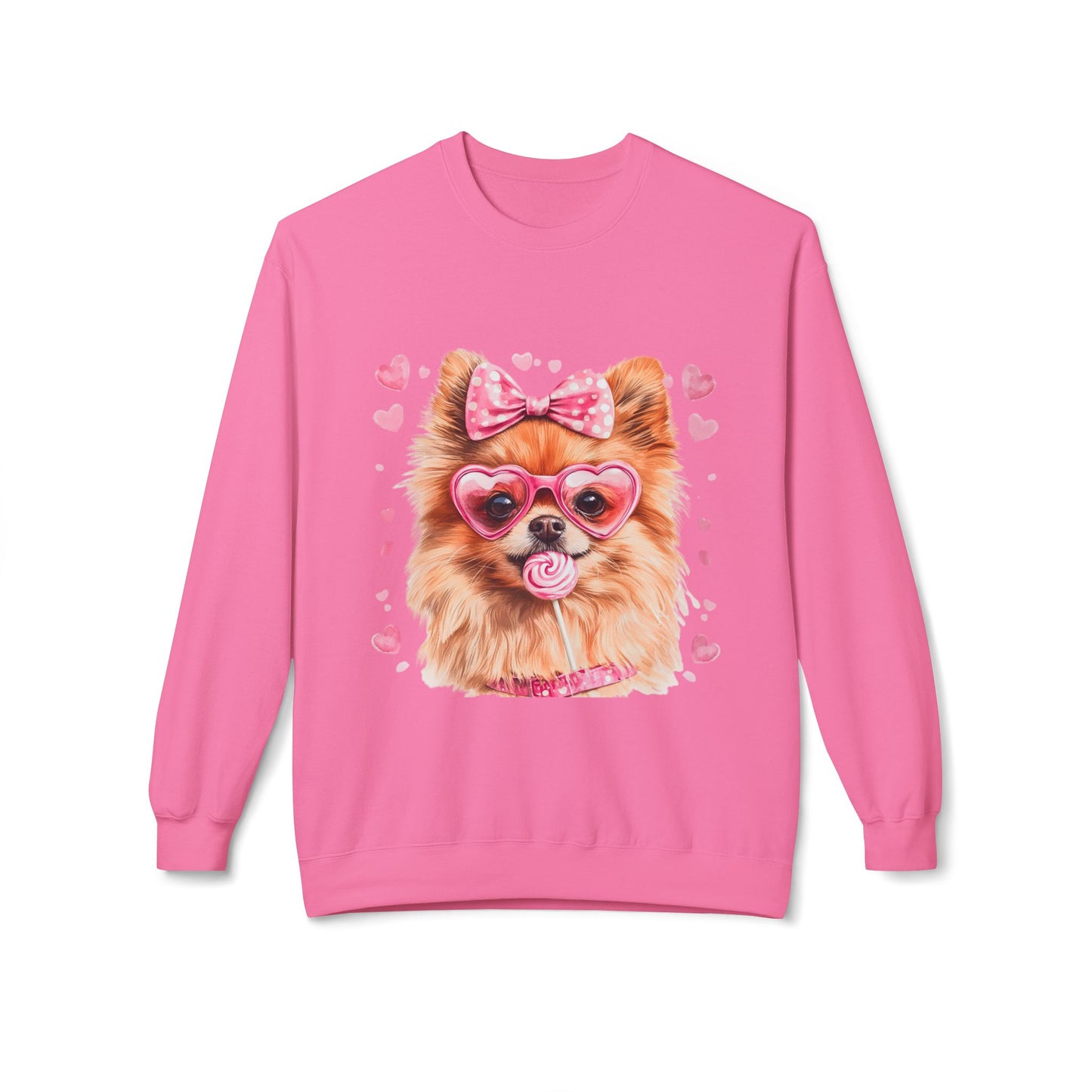 Valentines Unisex Midweight Softstyle Fleece Crewneck Sweatshirt