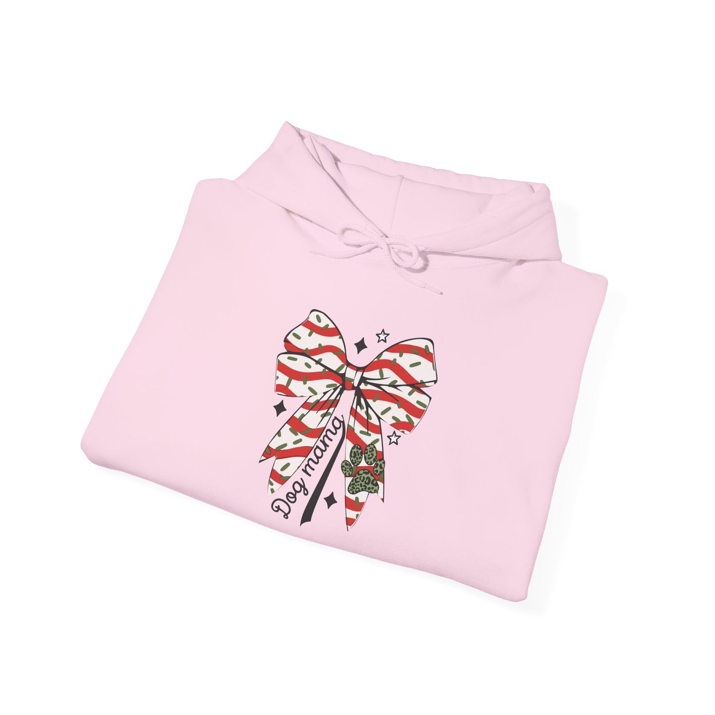 Festive Bow Hoodie for Holiday Cheer, Cozy Gift for Friends, Christmas Style, Winter Fashion, Comfortable Hoodie