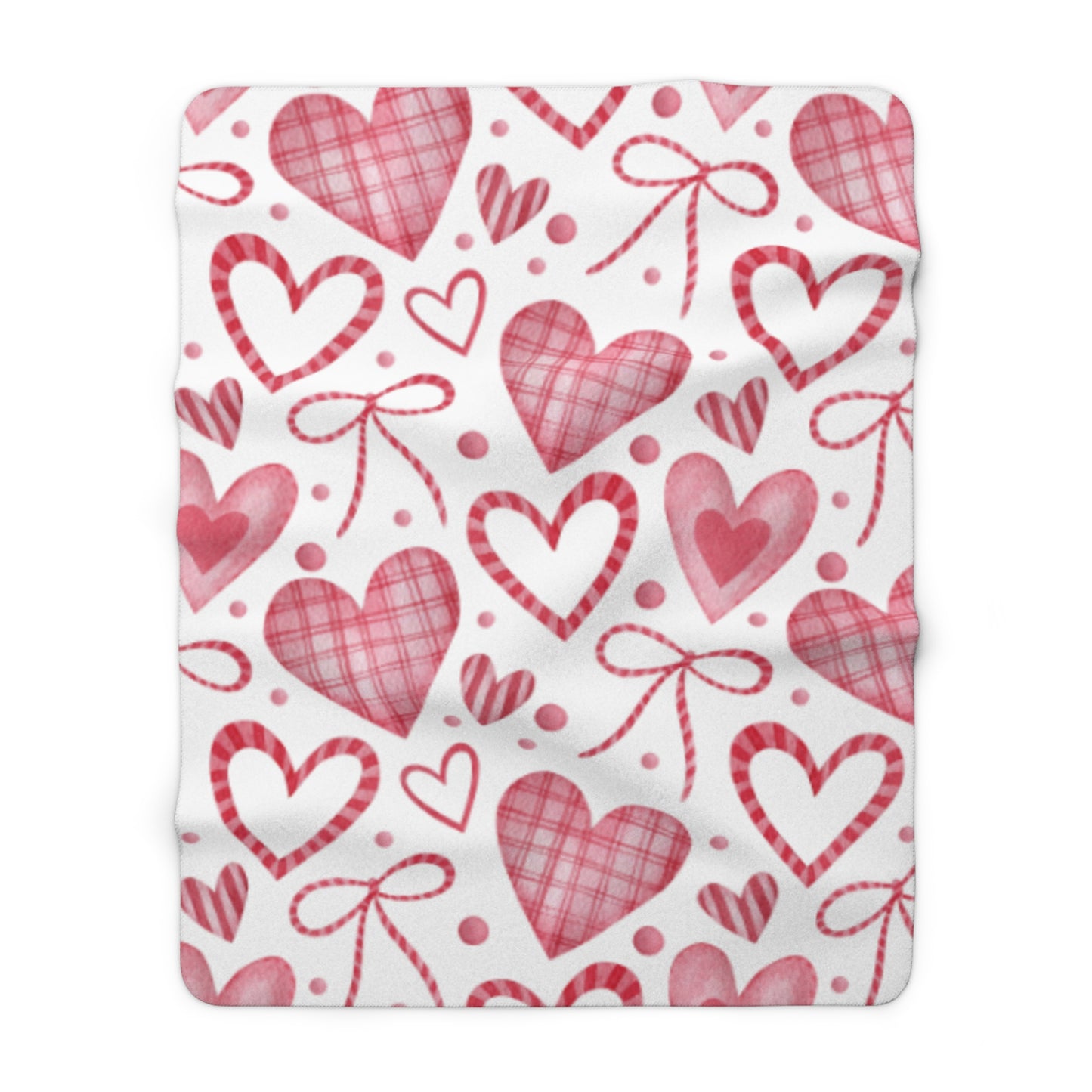 Valentines Sherpa Fleece Blanket