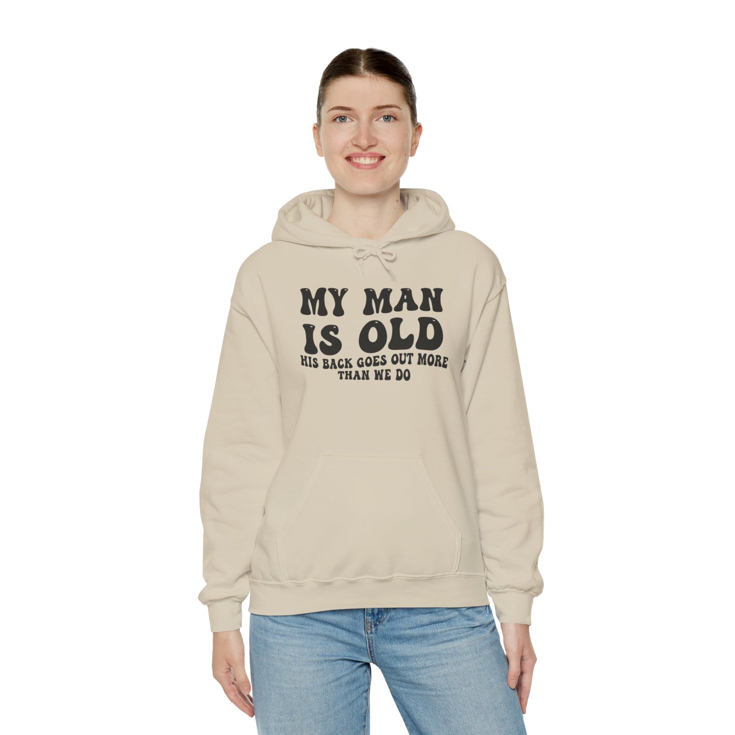 Funny Unisex Hoodie, Gift for Him, Birthday Sweatshirt, Humor Hooded Pullover, Dad Humor, Quirky Casual Wear