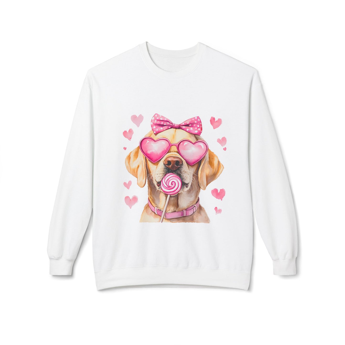 Valentines Unisex Midweight Softstyle Fleece Crewneck Sweatshirt