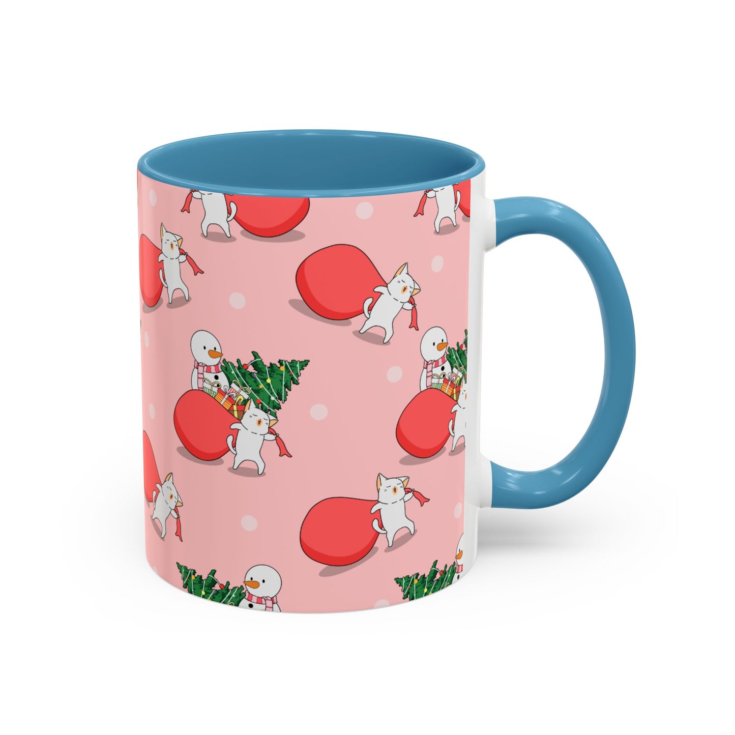 Christmas Accent Coffee Mug (11, 15oz)