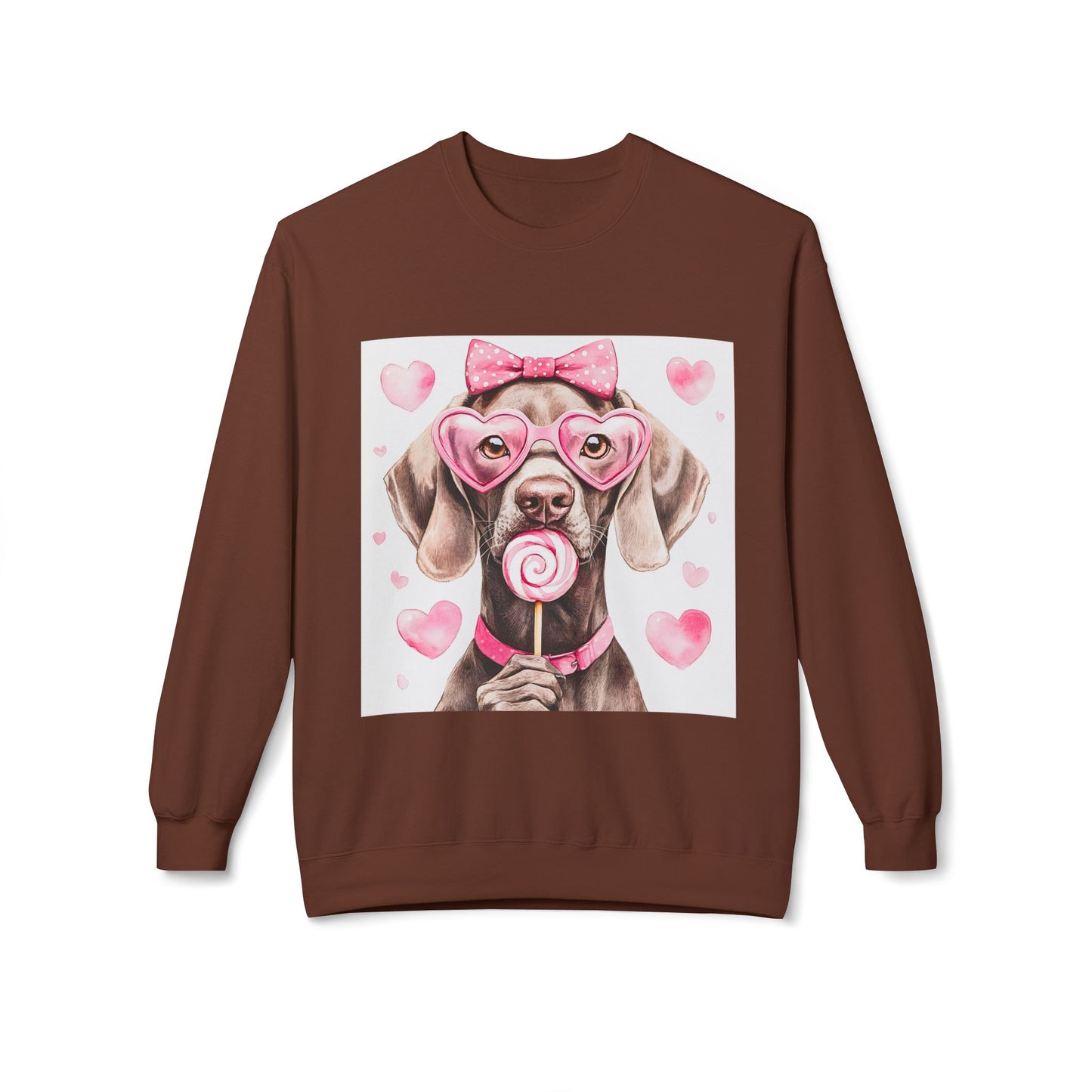 Valentines Unisex Midweight Softstyle Fleece Crewneck Sweatshirt