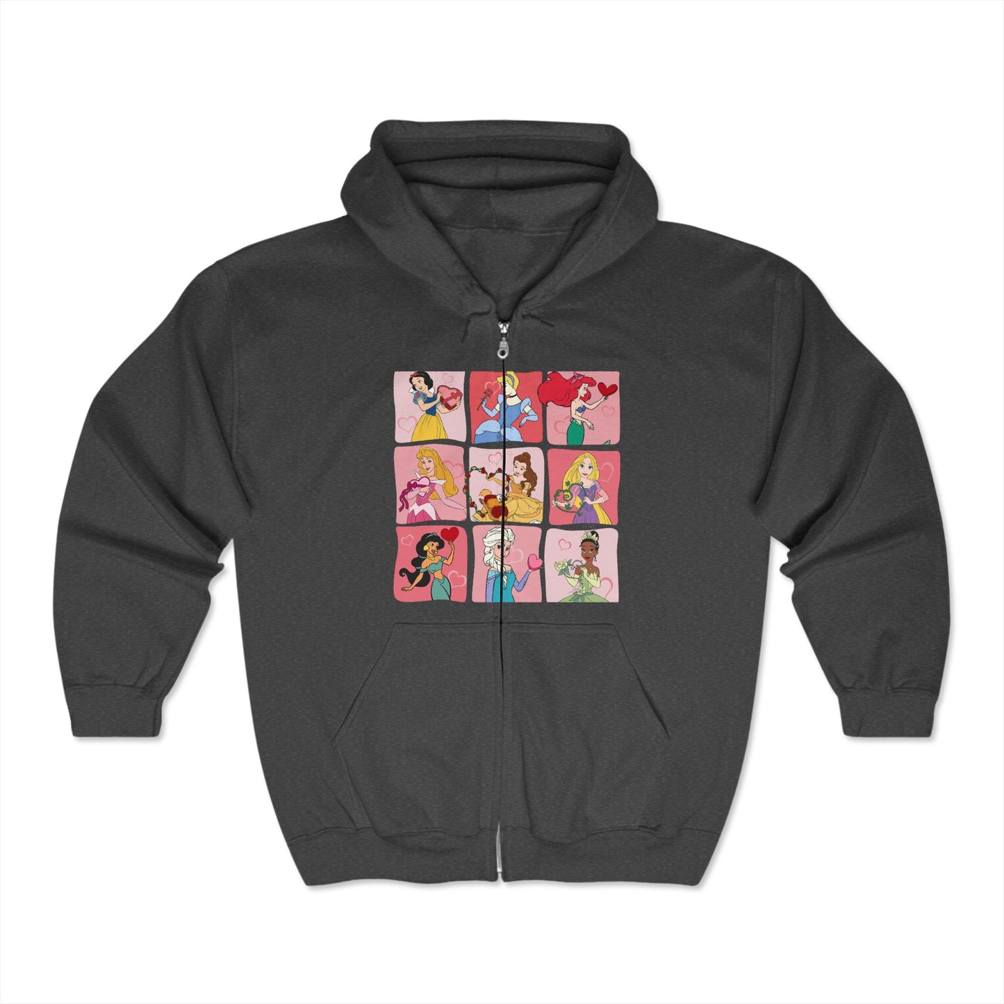 Valentines Unisex Heavy Blend™ Full Zip Hooded Sweatshirt