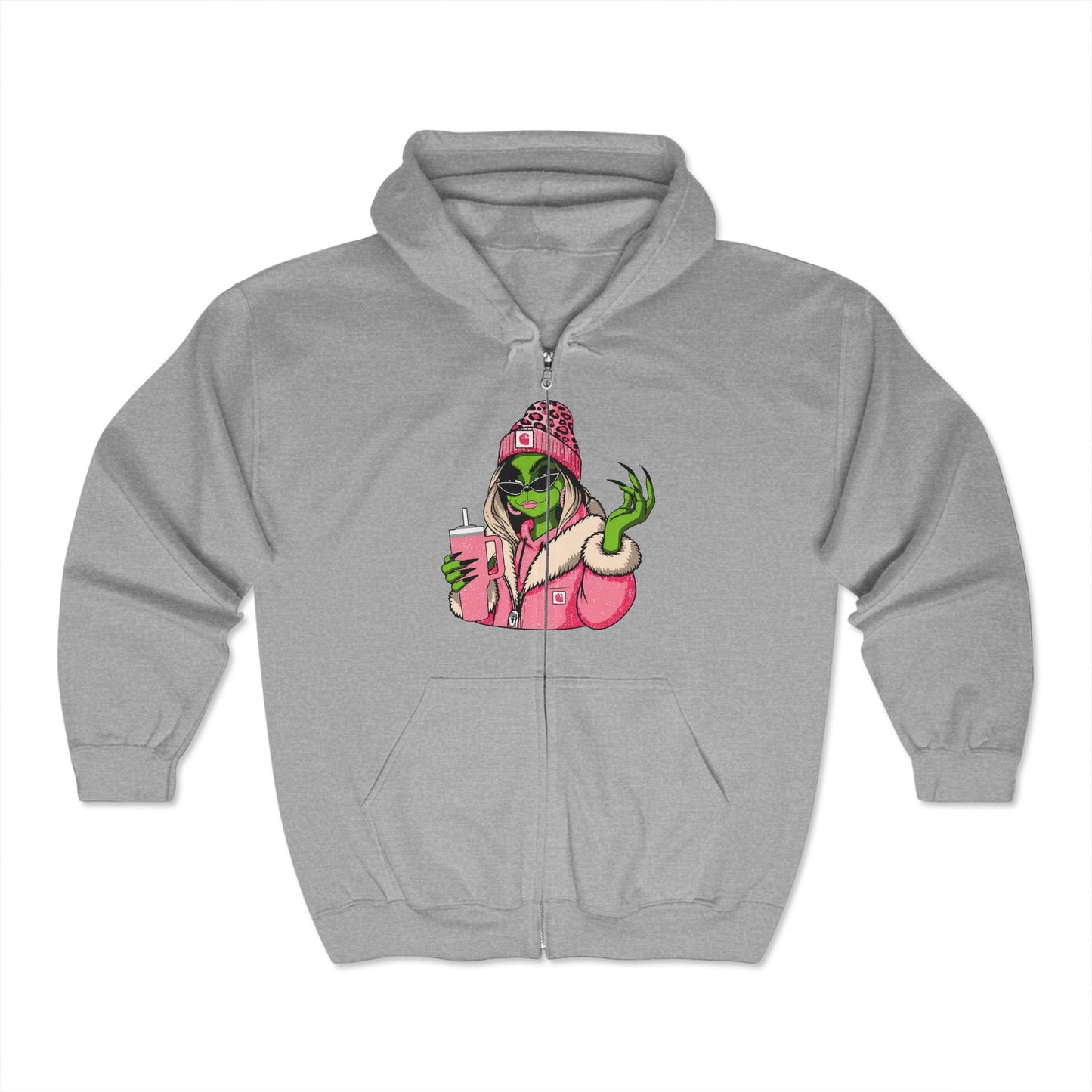 Christmas Unisex Heavy Blend™ Full Zip Hooded Sweatshirt