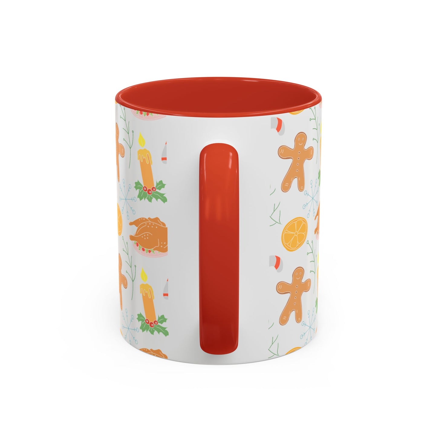 Christmas Accent Coffee Mug (11, 15oz)