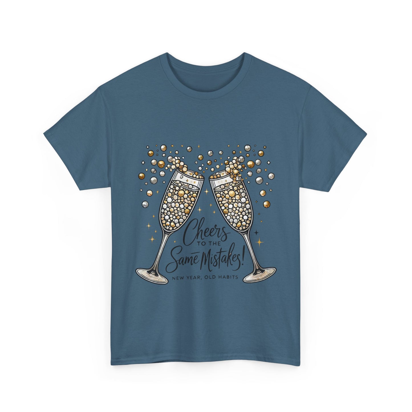 New Year Unisex Heavy Cotton Tee