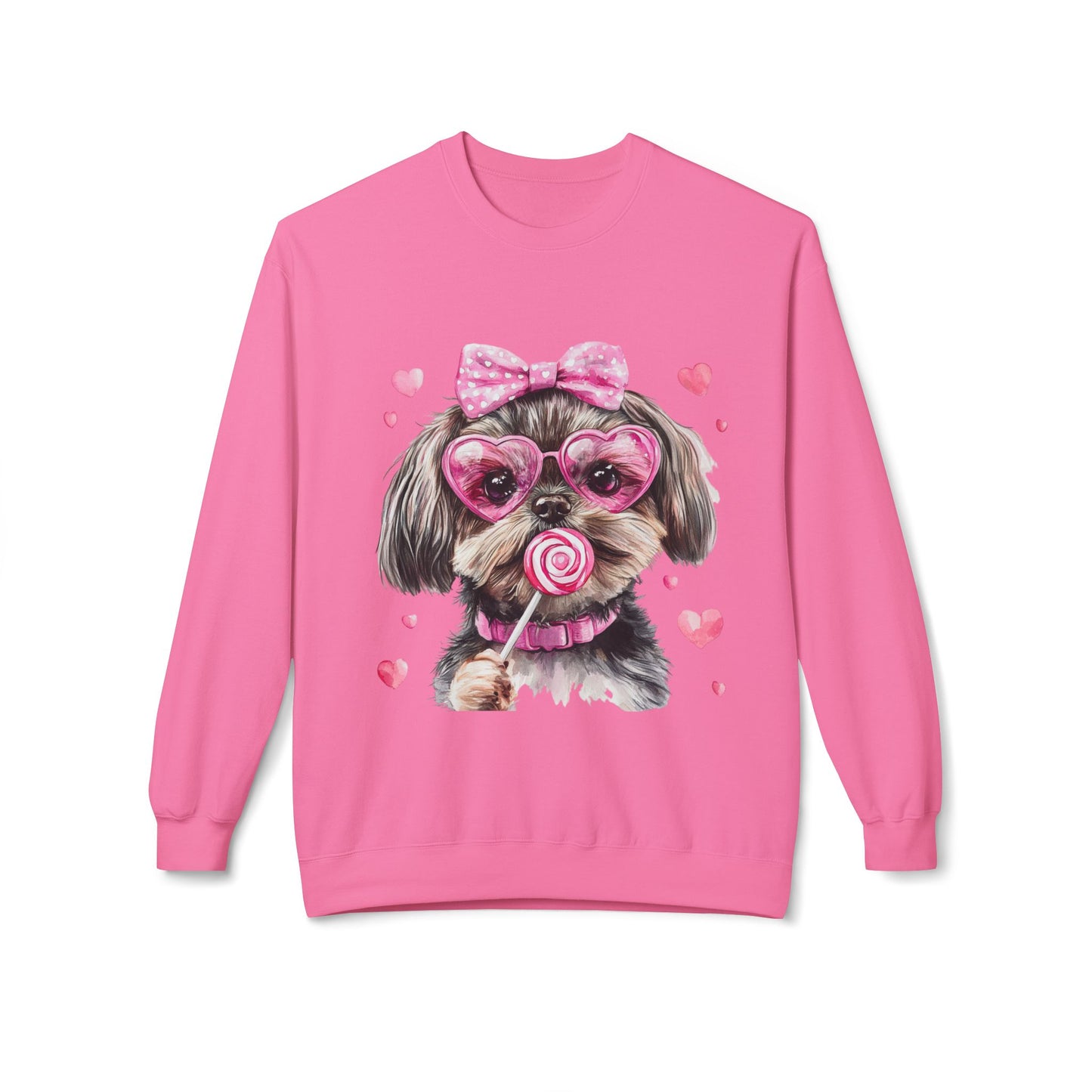 Valentines Unisex Midweight Softstyle Fleece Crewneck Sweatshirt